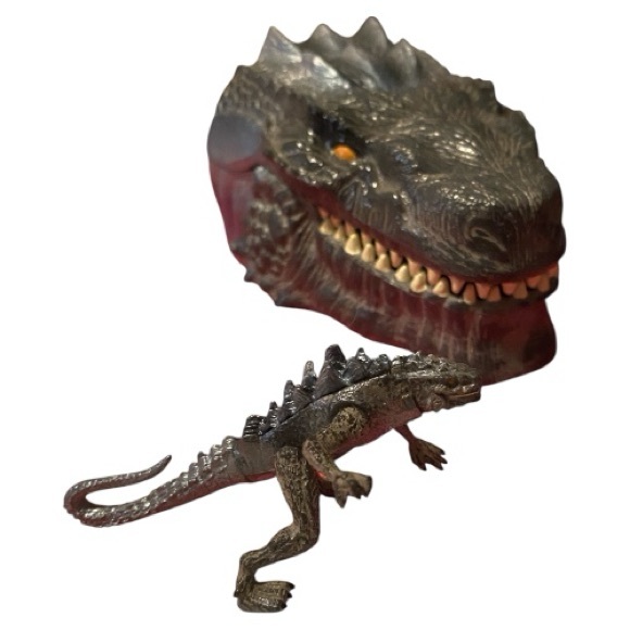 Vintage Godzilla Micro World Battle Playset - Picture 6 of 7